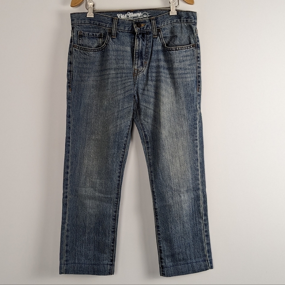 Vintage Old Navy Straight-Fit Denim Jeans Size 30x30 Tailored